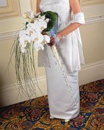Sequin circle stole